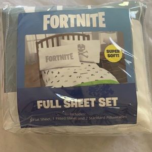 Fortnite sheet set- full sized